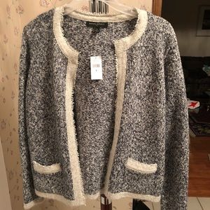 Banana Republic new gray cardigan soft cardigan